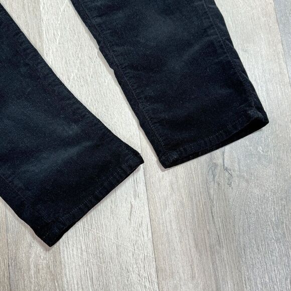 Paige Verdugo Ultra Skinny Velvet Micro Corduroy Jeans Overdye Black 30 - Picture 7 of 14